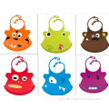 FDA Food Grade Various Animal Design Silicone Baby Bib